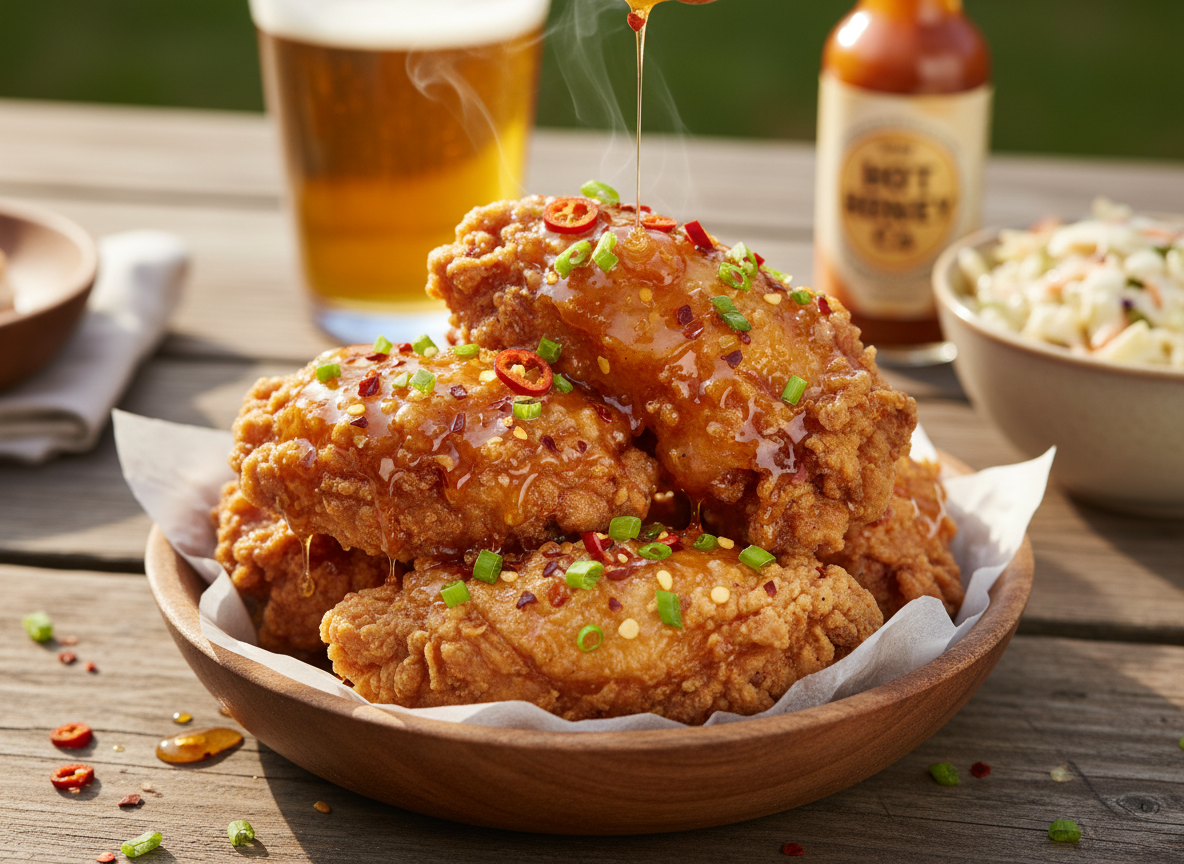 Hot Honey Fried Chicken